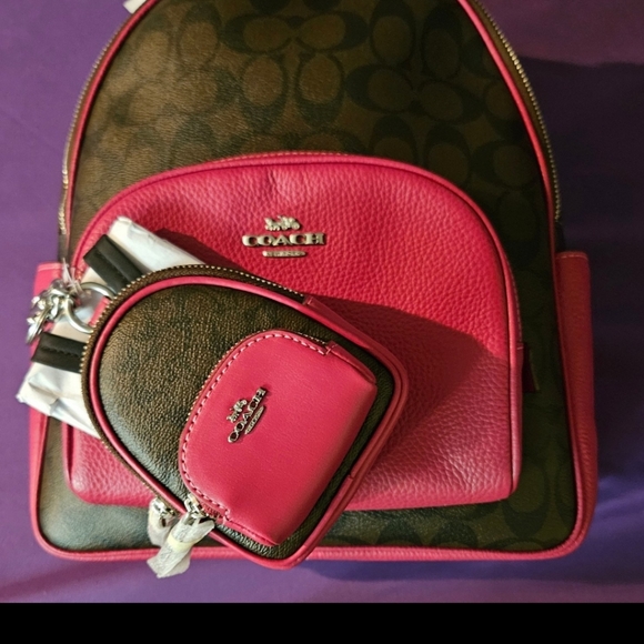 Coach backpack+mini charm - Picture 5 of 8